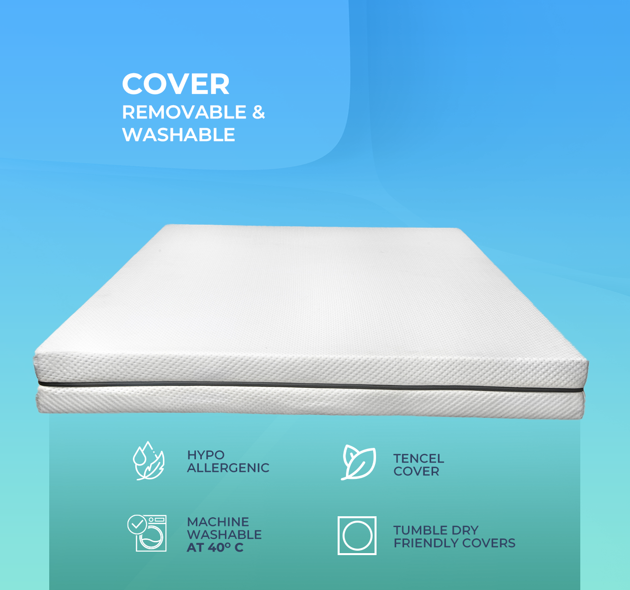 Thomsen 2inch Latex Mattress (8 inch)