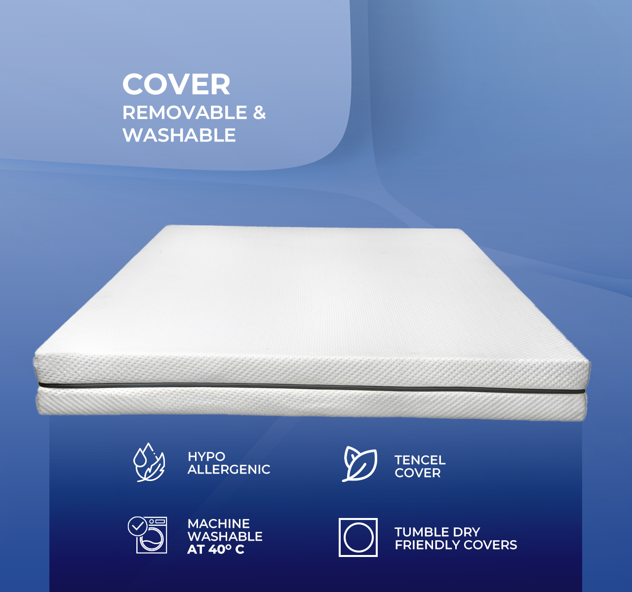 Dormio Latex with Memory Foam Mattress (6 inch)