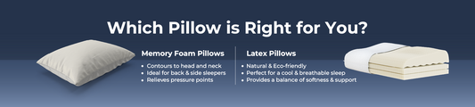 Which Type of Pillows are Considered Best for Sleeping