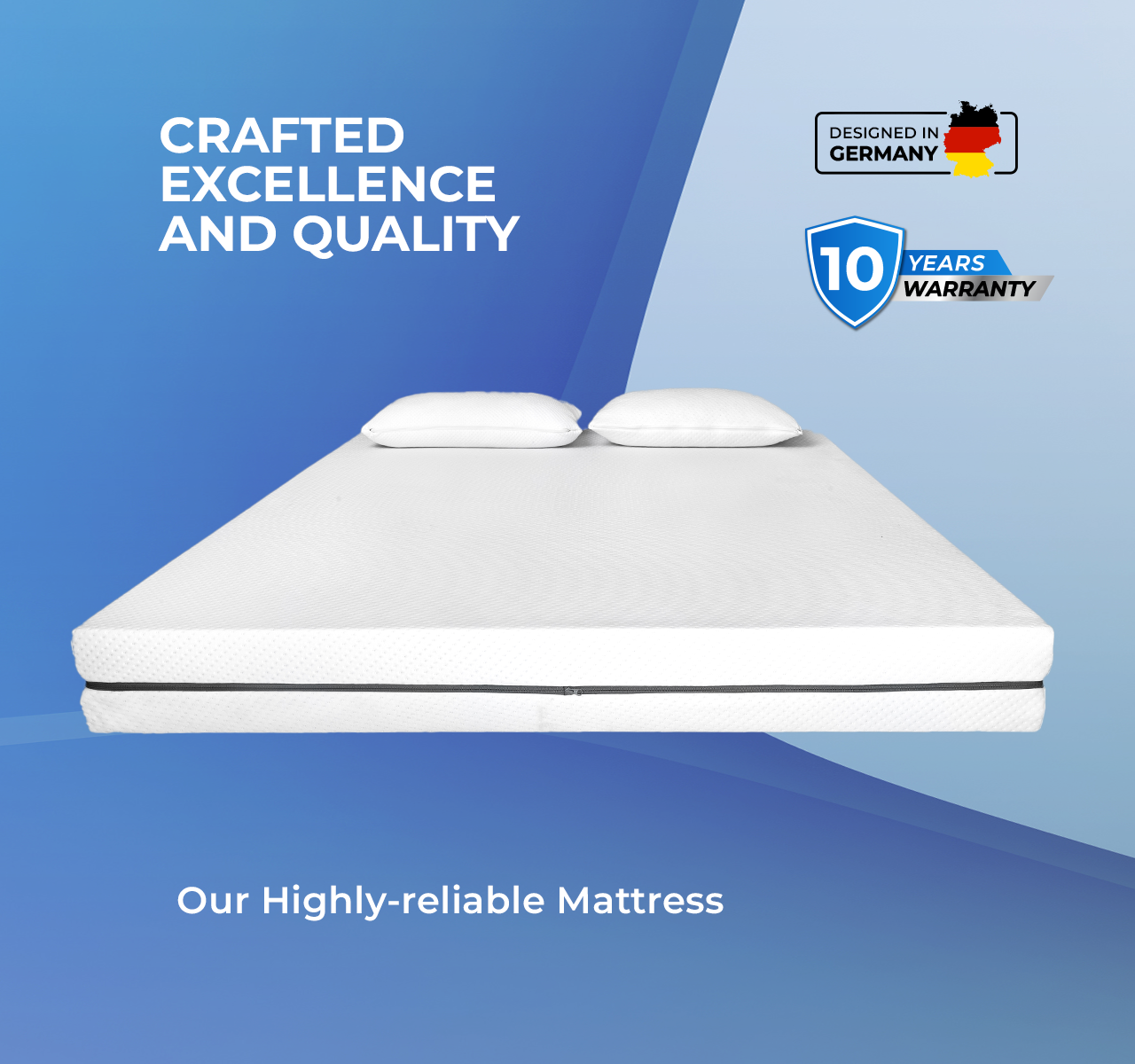 Dormio  Latex with Memory Foam Mattress (6 inch)